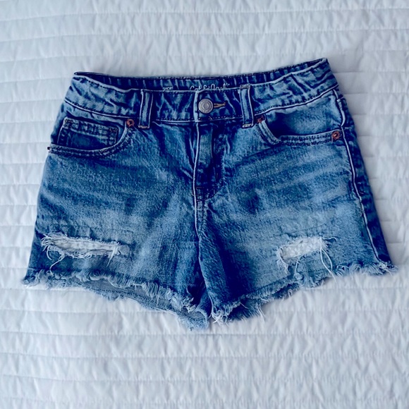 Girl’s Denim Cutoff Shorts from Cat & Jack - Picture 2 of 5
